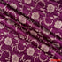 Zari Work Banarasi Silk Fabric-F4984
